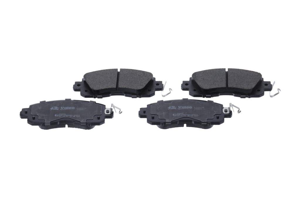 Jeu de 4 plaquettes de frein VALEO ref. 610426